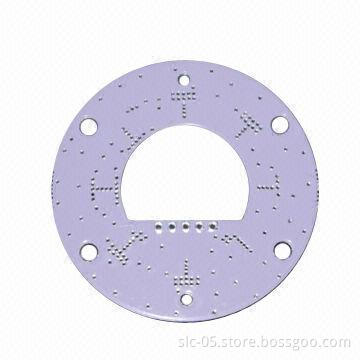 2-layer aluminum PCBs, OSP surface and 1.0mm board thickness, test voltage ranging from 10 to 300V